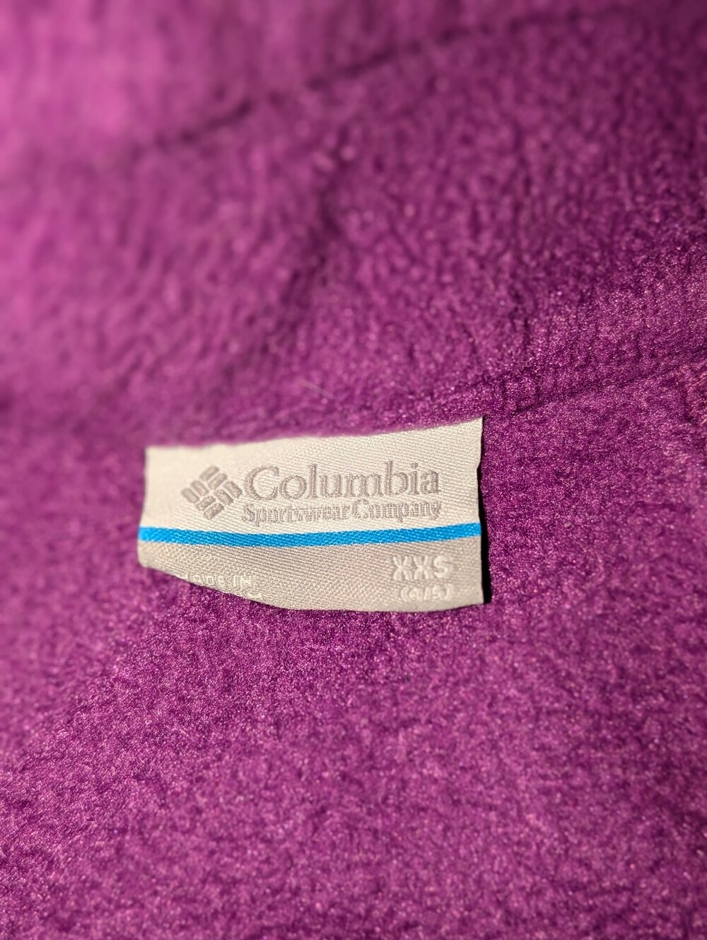 Columbia Size XXS Purple 💜 - Picture 3 of 3